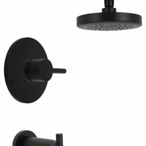 Tommy Tub and Shower Trim - Matte Black T14491-BL Delta