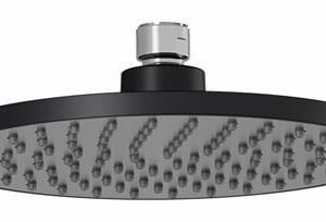 Kontour 7-7/8" Round Rainhead Shower Head - Black/Chrome 104335-150 Kalia