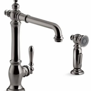 Artifacts Kitchen Faucet with Side Spray - Vibrant Titanium 99265-TT Kohler
