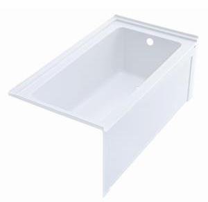 Langley 60" RH Drain Alcove Tub
 - White AC3621R-0 Hytec