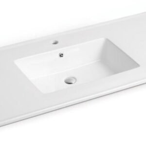 48" x 22" Ceramic Sink Top - White CTB4822NT Duval