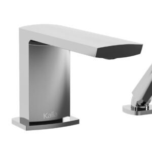 Grafik 3-Piece Roman Tub Faucet with Hand Shower - Chrome BF1292-110 Kalia