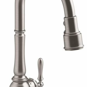Artifacts Touchless Smart Kitchen Faucet with Pulldown Spray - Vibrant Stainless 29709-WB-VS Kohler