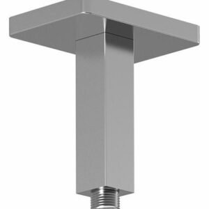 Kareo Premia 16" Vertical Ceiling Mount Shower Arm with Square Flange - Chrome 107387-110 Kalia