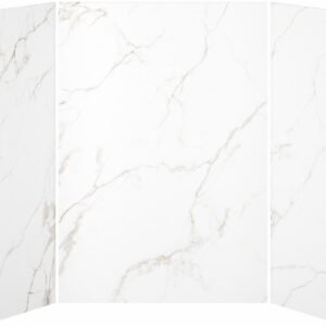 32 x 60 x 32 3-Panel Shower Wall Kit for Alcove Installation - Mineral 510 Gloss WA2012-510-001 Kalia