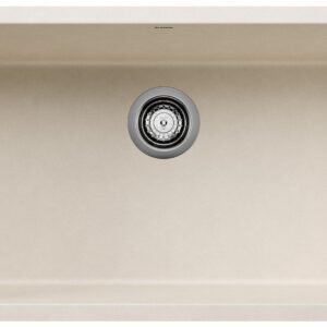 Precis 27 1 Bowl Silgranit Undermount Kitchen Sink - Soft White 402880 Blanco