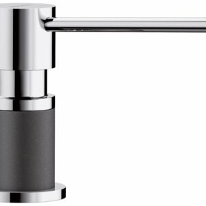 Lato Soap Dispenser - Chrome/Anthracite 402300 Blanco