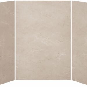 36 x 60 x 36 3-Panel Shower Wall Kit for Alcove Installation - Mineral 520 Gloss WA2011-520-001 Kalia