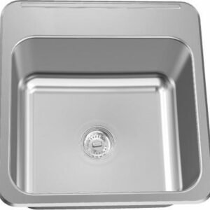18-1/8" 3-Hole 1 Bowl Drop-In Kitchen Sink - Stainless Steel LBS4610P-1-3 Franke
