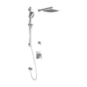 Grafik T2 Plus Thermostatic Shower System with Wall Arm - Chrome BF1355-110-100 Kalia