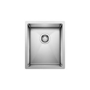 Radius 10 U Small Undermount Bar Sink - Stainless 400430 Blanco