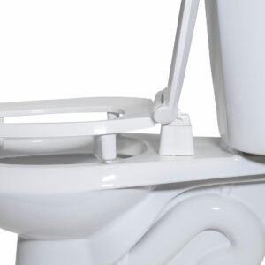 Commercial ADA Compliant 3" Medical Assistance Raised Toilet Seat - White 3L800STS-001 CENTOCO