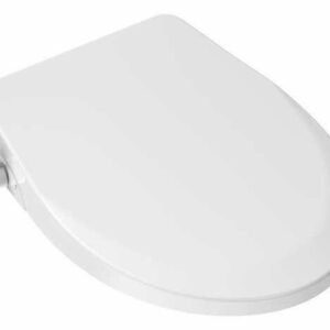 Haven 500 Round Front Bidet Toilet Seat - White HV500R 000 Bemis