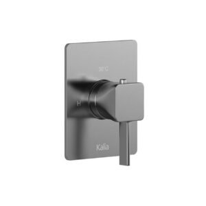 SquareOne Valve Trim for 2-Way Thermostatic Coaxial Valve With Integrated Diverter - Chrome 104091-110 Kalia