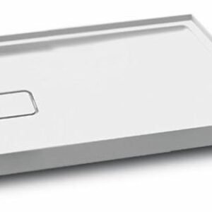 Kover 48x32 Acrylic Shower Base with LH Drain and Integrated Tiling Flange on 3 Sides - White BW1549-240 Kalia