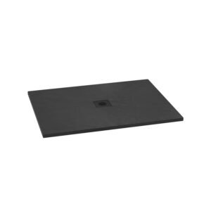 Lauza 48 x 36 Castylat Textured Shower Base - Matte Black BW1965-260 Kalia
