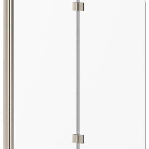 Flip 46" x 56" Pivoting Tub Shield - Brushed Nickel DR1230-120-000 Kalia