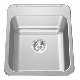 16-1/8" 1-Hole 1 Bowl Drop-In Kitchen Sink - Stainless Steel LBS4410P-1-1 Franke