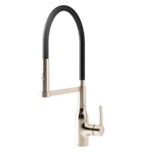Kachet Kitchen Faucet with PVC Pulldown Spray - Stainless Steel KF1425-130 Kalia