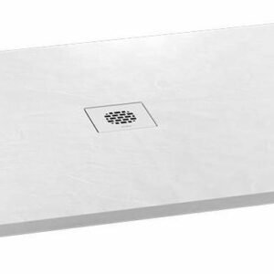 Lauza 60 x 36 Castylat Textured Shower Base - Matte White BW1966-220 Kalia