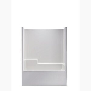 Bathcove 60" x 32" LH Drain Tub & Shower
 - White 5687-0 Hytec