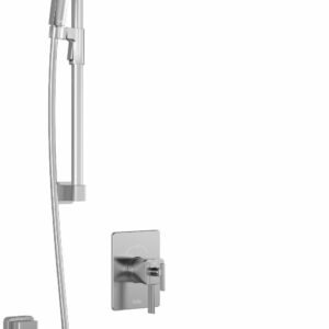 SquareOne TCD1 Premia Thermostatic Coaxial Shower System with Wall Arm - Chrome BF1648-110-200 Kalia
