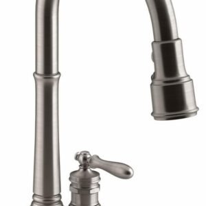 Artifacts Kitchen Faucet with Pulldown Spray - Vibrant Stainless 99260-VS Kohler