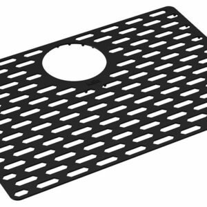Silicone Mat for 25" Sink - Matte Black 107345-320 Kalia