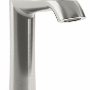 Rustik Tall Single Hole Bathroom Faucet 1.5 GPM - Pure Nickel BF1482-125 Kalia