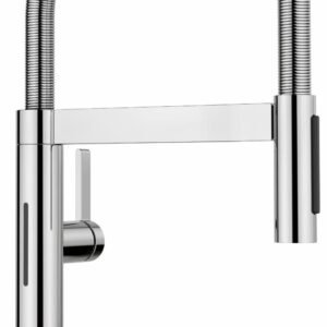 BlancoCulina II Mini Sensor Kitchen Faucet with Spring Pulldown Spray - Chrome 527478 Blanco