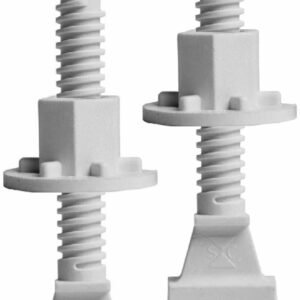 Plastic Closet Bolt Set per Pair 1282102 Lyn Car