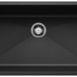 Precis U Super 1 Bowl Silgranit Undermounnt Kitchen Sink - Anthracite 400890 Blanco