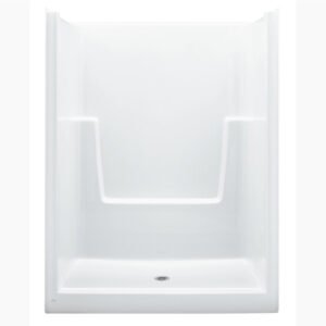 Hedley 60" x 36" Center Drain Shower Stall
 - White S601-0 Hytec