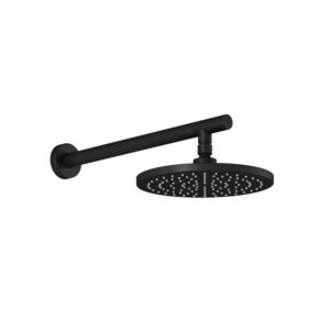 8-5/8" Rainshower Shower Head with Wall Arm - Matte Black BF1633-160 Kalia