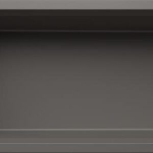 Inteos 45 1 Bowl Silgranit Undermount Kitchen Sink - Volcano Gray 403906 Blanco