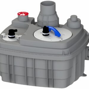 Sanicubic 1 VX 120V 1.5HP Simplex Vortex Lift Station - Gray 049 Saniflo