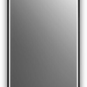 Nox 20" x 32" Rectangle LED Lighted Mirror - Black MR2198-570-001 Kalia