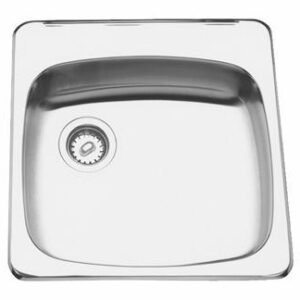 20-1/8" 3-Hole 1 Bowl Drop-In Kitchen Sink - Stainless Steel ALBS6805P-1-3 Franke