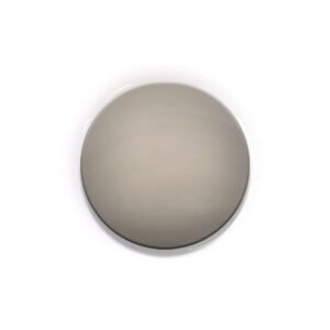 Push Drain with Round Cap for Bathroom Sink with Overflow - Brushed Nickel AC1329-120 Kalia