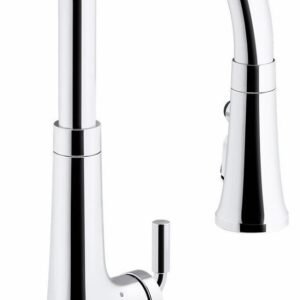 Tone Touchless Smart Kitchen Faucet with Pulldown Spray - Polished Chrome 23766-WB-CP Kohler