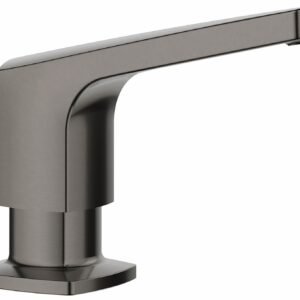 Rivana Kitchen Soap Dispenser - Satin Dark Steel 443271 Blanco