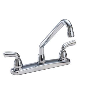 Kitchen Faucet with Lever Handles - Chrome 82004LF Waltec