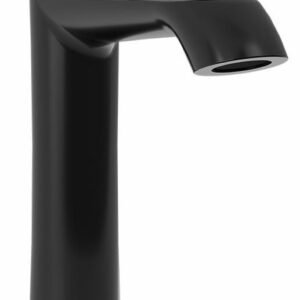 Rustik Tall Single Hole Bathroom Faucet 1.5 GPM - Black BF1482-165 Kalia