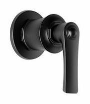 Rustik Volume Control Valve Trim - Black 103618-165 Kalia