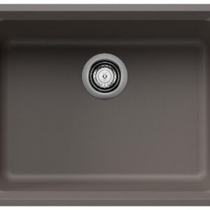 Vision U 1 Bowl Undermount Silgranit Sink - Volcano Gray 402936 Blanco