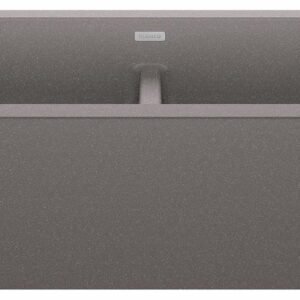 Vintera 33 2 Bowl Apron Front Sink - Metallic Gray 402592 Blanco