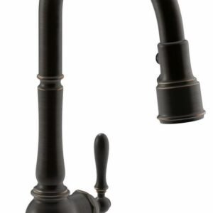 Artifacts Kitchen Faucet with Pulldown Spray - Oil-Rubbed Bronze 99259-2BZ Kohler