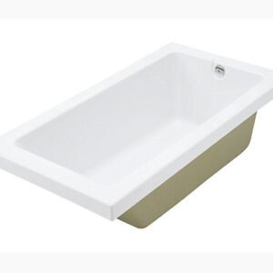 Langston 60" x 32" End Drain Drop-In Tub
 - White AC3617-0 Hytec