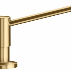 Torre Kitchen Soap Dispenser - Satin Gold 442989 Blanco