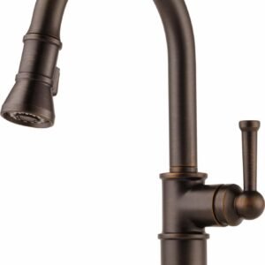 Artesso SmartTouch Kitchen Faucet with Pulldown Spray - Venetian Bronze 64025LF-RB Brizo